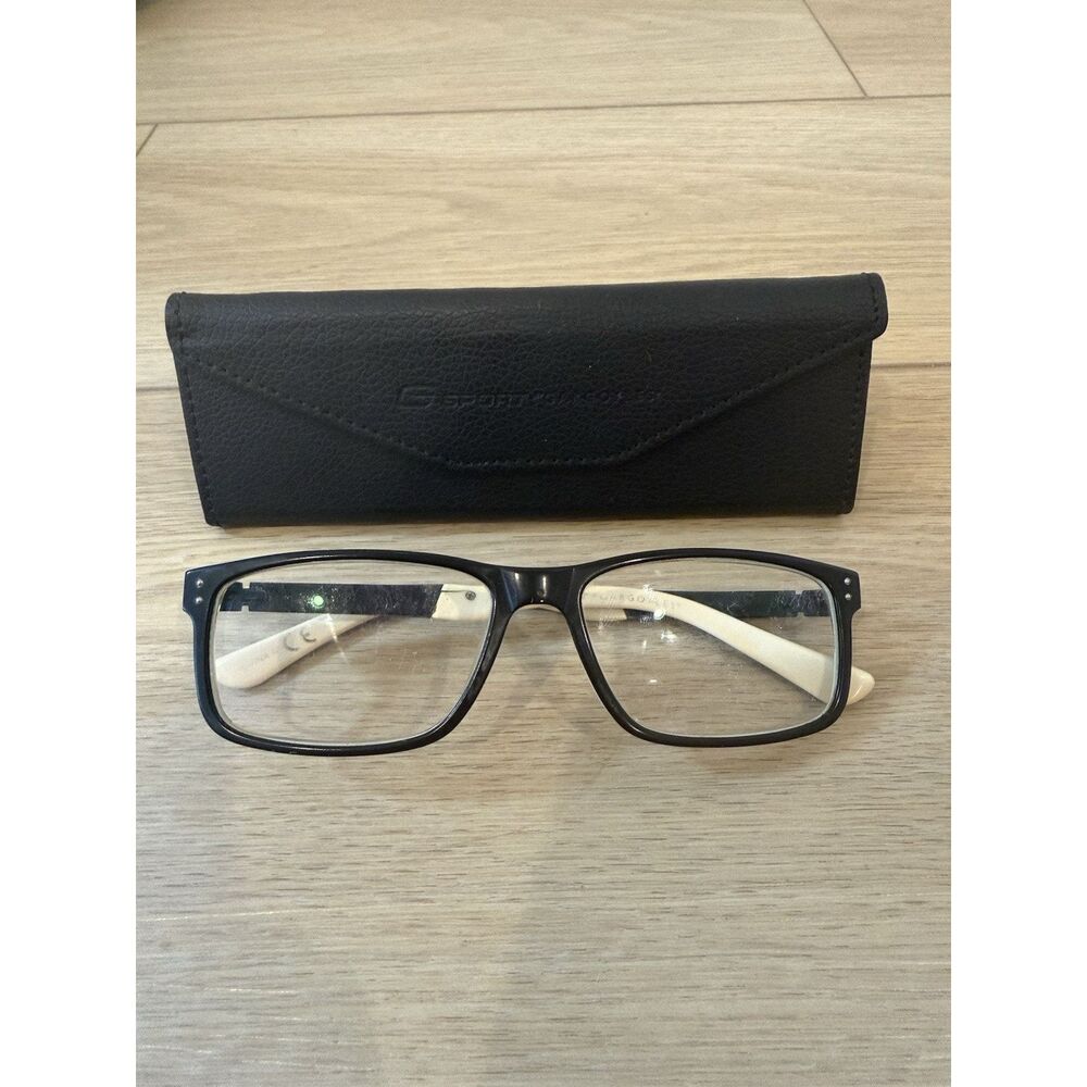 G Sport Gargoyles Strategic BLW HM Eyeglasses Black 55-16-145 Flex Hinges